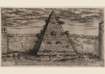 Du Perac - Piramide Cestio